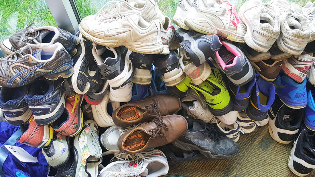 What Do You Do With Old Running Shoes? Recycle? Upcycle? Donate?